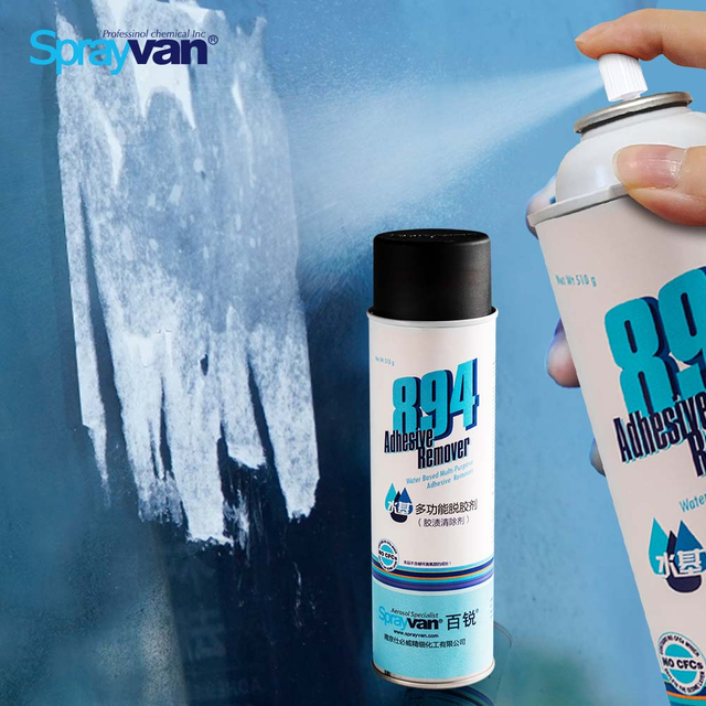 SPRAYVAN 894 adhesive remover fast dry cleaner spray